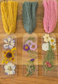 Pressed Flower Bookmark Workshop