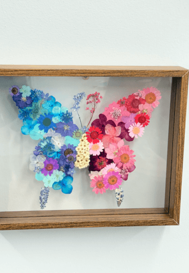 Pressed Flower Frame Art Class