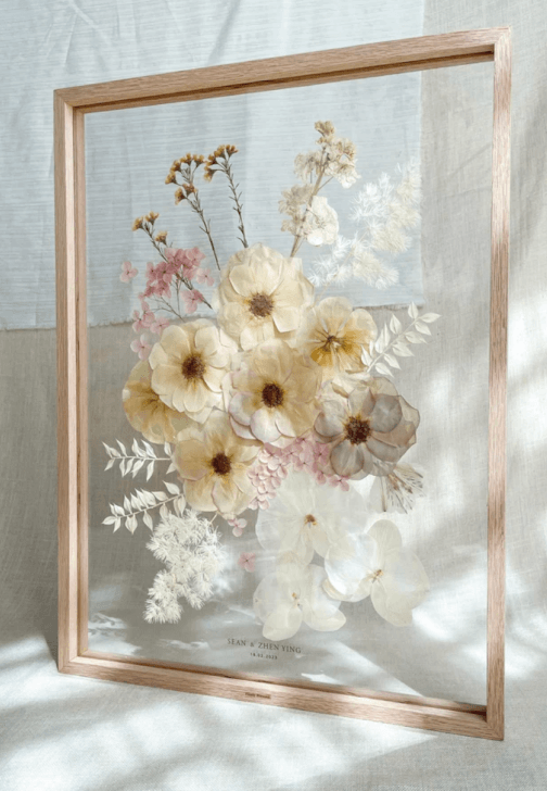Pressed Flower Frame Art Class