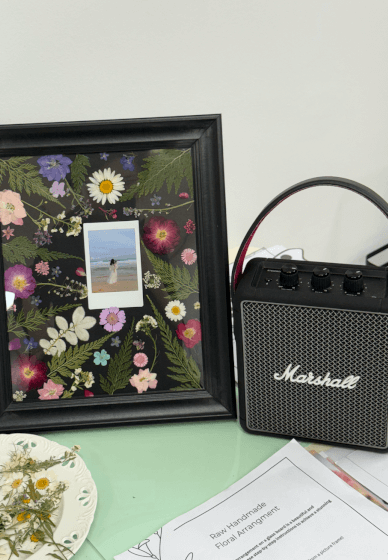 Pressed Flower Frame Art Class