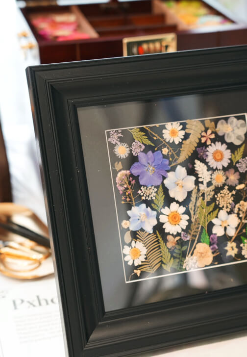 Pressed Flower Frame Art Workshop