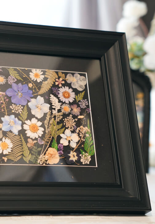 Pressed Flower Frame Art Workshop