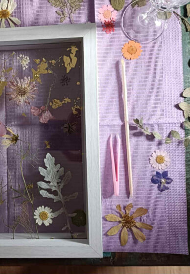 Pressed Flower Framing Workshop