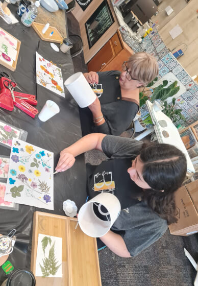 Pressed Flower Lamp Making Workshop for Beginners