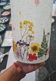 Pressed Flower Lamp Making Workshop for Beginners