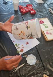 Pressed Flower Lamp Making Workshop for Beginners