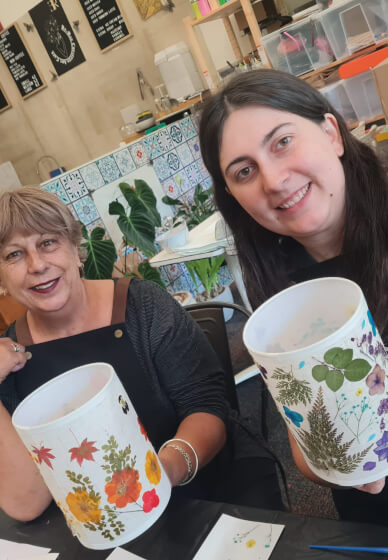 Pressed Flower Lamp Making Workshop for Beginners