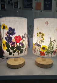 Pressed Flower Lamp Making Workshop for Beginners