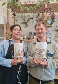 Pressed Flower Lamp Making Workshop for Beginners