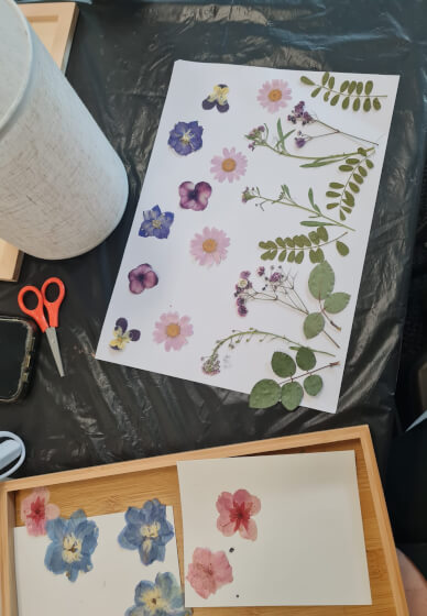 Pressed Flower Lamp Making Workshop for Beginners
