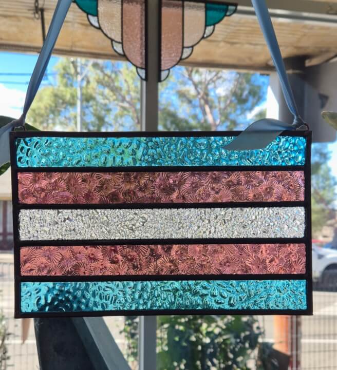 Pride Flag Leadlight Workshop