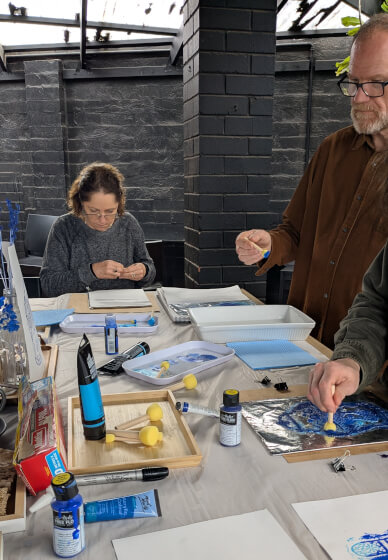 Print and Sip - Chinoiserie Class