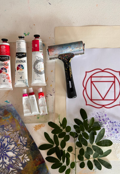 Print Making and Meditation Workshop