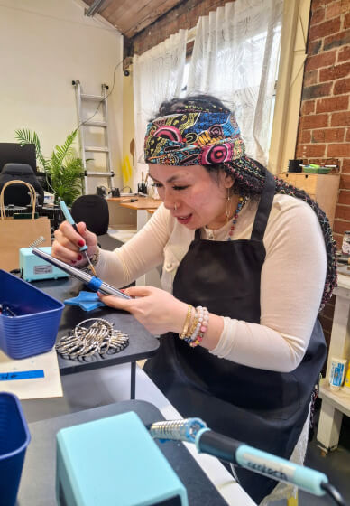 Private 1:1 Lost Wax Casting Class: Metals Included