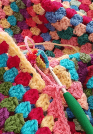 Private 2 Part Crochet Course: Granny Square Blanket
