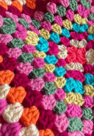 Private 2 Part Crochet Course: Granny Square Blanket