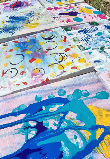 Private Abstract Art Party