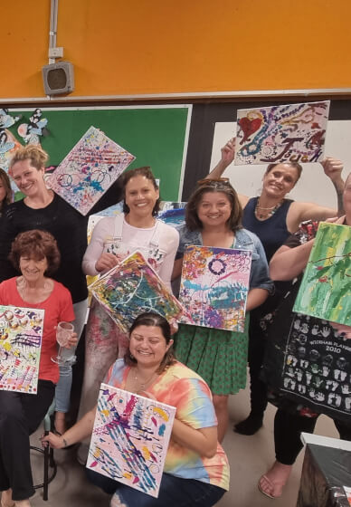 Private Abstract Art Party