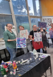 Private Abstract Art Party