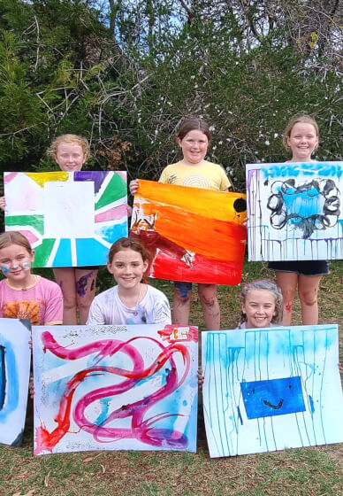 Private Abstract Art Party