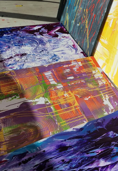 Private Abstract Art Workshop Experience