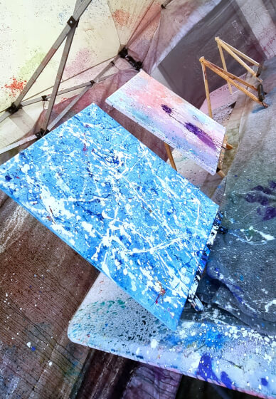 Private Abstract Art Workshop Experience