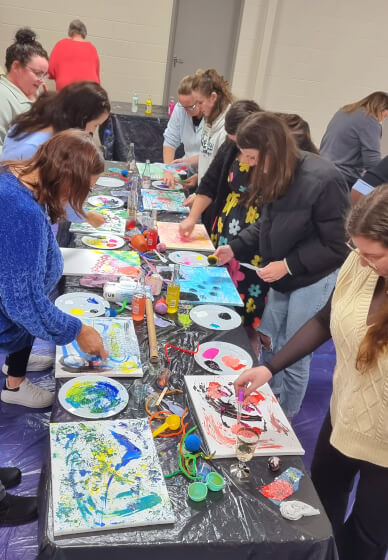 Private Abstract Art Workshop Experience