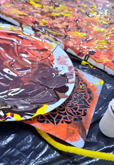 Private Abstract Art Workshop Experience