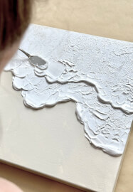 Private Art Workshop: Coastalscape Textured Art