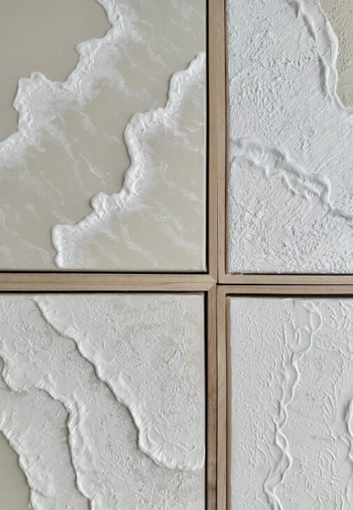 Private Art Workshop: Coastalscape Textured Art
