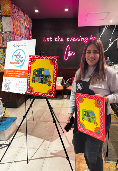 Private Diwali Paint and Chai Class
