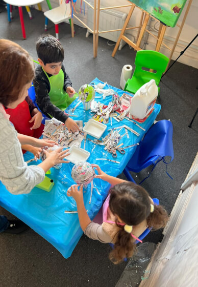 Private Eco Jewellery Making Workshop with Recycled Paper