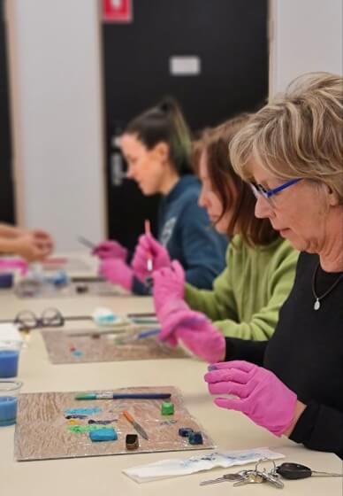 Private Eco Jewellery Making Workshop with Recycled Paper