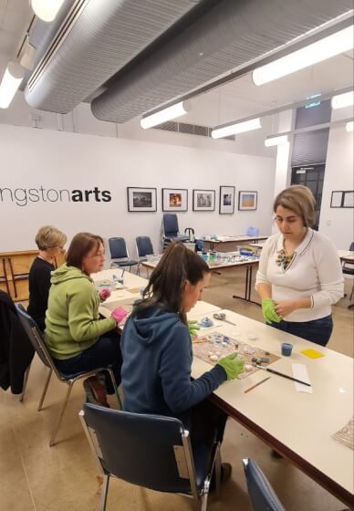 Private Eco Jewellery Making Workshop with Recycled Paper