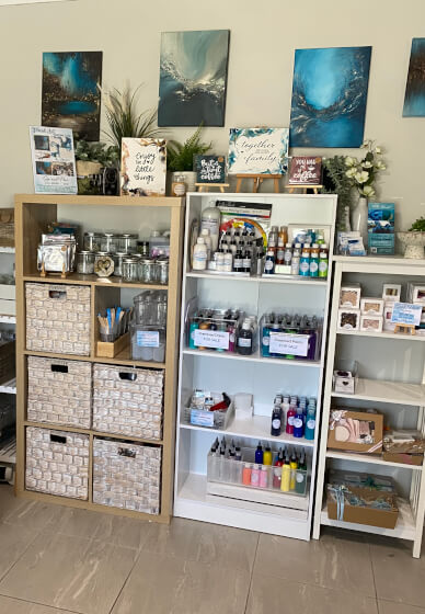 Private Fluid Art Painting Class