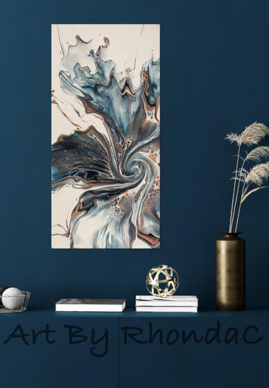 Private Fluid Art Painting Class
