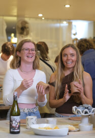 Private Hand Building Ceramics Class: Wine and Clay