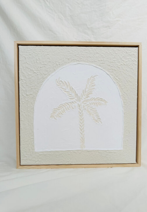 Private Studio: Palm Tree Textured Art Workshop