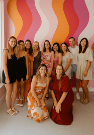 Private Textured Paint and Sip Class: Palm Trees