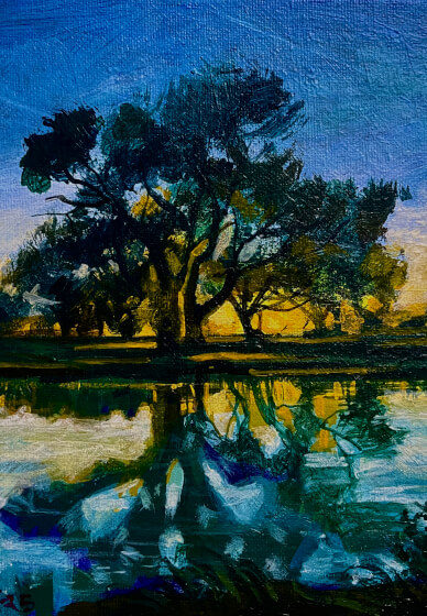 Private Landscape Painting Tuition Class