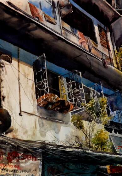 Private Landscape Painting Tuition Class