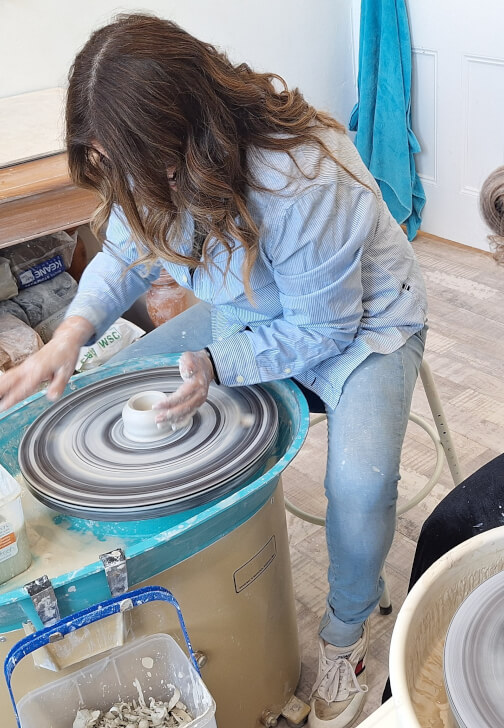 Private Wheel Throwing Workshop for Two