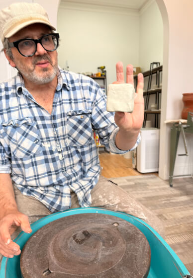 Private Wheel Throwing Workshop for Two
