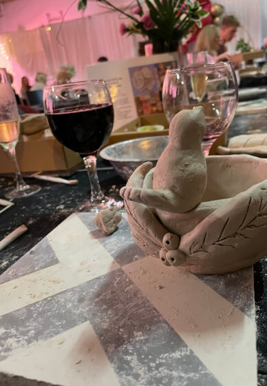 Prosecco and Pottery Workshop