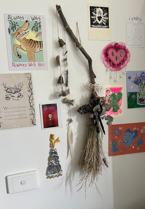 Protection Broom Wall Hanging Workshop: Sweep Away Bad Vibes
