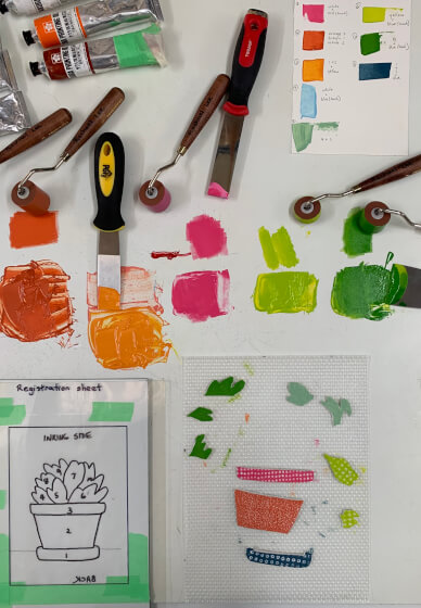 Puzzle Printing Class - Happy Houseplants