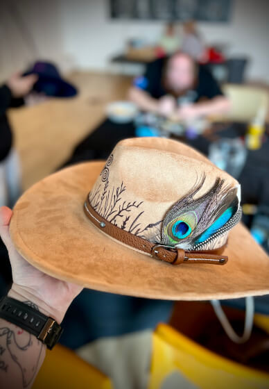 Hat Burning Workshop