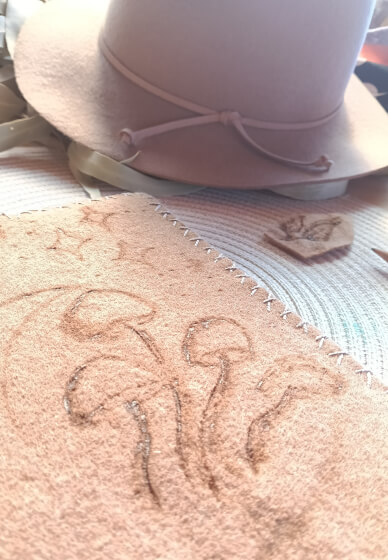 Pyrography - Hat Burning