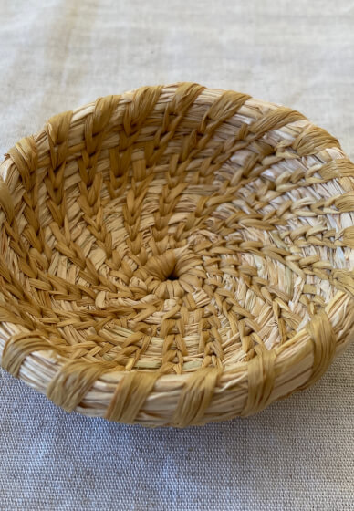 Raffia Basket Coiling Workshop: Wheat Ear Stitch