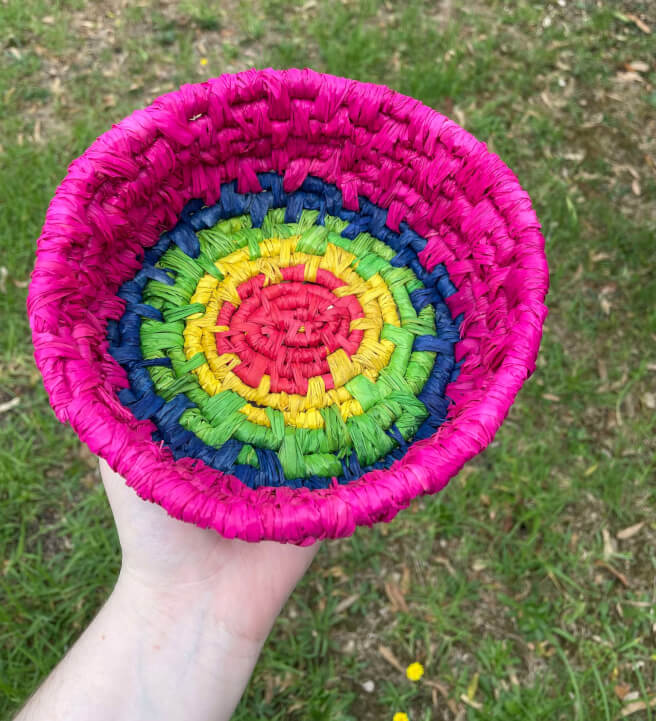 Raffia Basket Workshop: Weave and Wine